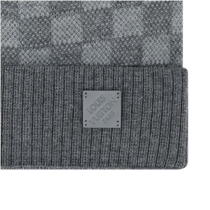 "LV" Beanie Grey